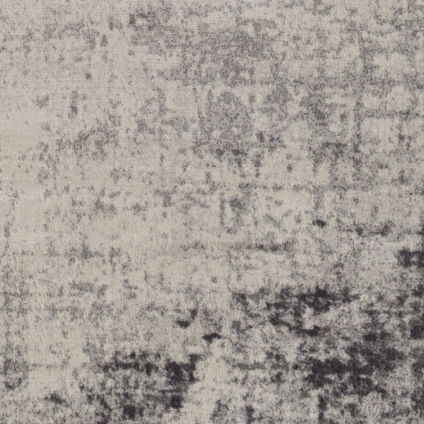 Steelside™ Haili Performance Charcoal/Light Gray/White Rug & Reviews